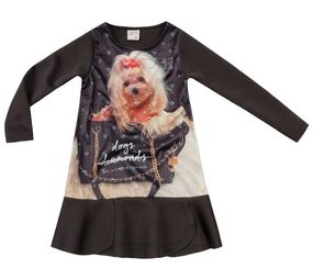 Vestido M/Longa Playground (ref: 7325)