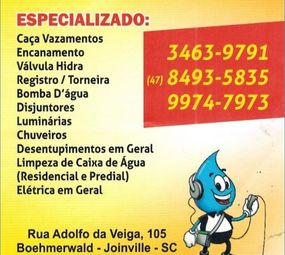 MD Prestadora de Serviços, consertos e desentupimentos em geral.