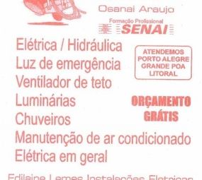 Eletricista Osanai Araújo