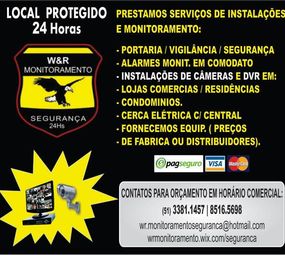 W&R Monitoramento CFTV e Vigilância