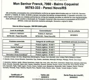 Mesa Natural Alimentos Orgânicos Certificados photo 1