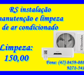 RS Instalação, Manutenção e Limpeza de Ar Condicionado