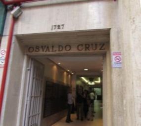 Entrada do Prédio Osvaldo Cruz